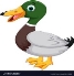 Пин содержит это изображение: Cute cartoon duck vector image on VectorStock